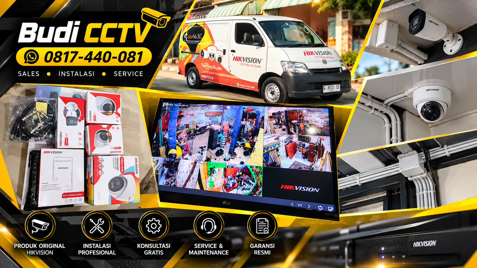 Pemasangan CCTV Hikvision Cirebon untuk Rumah Tinggal