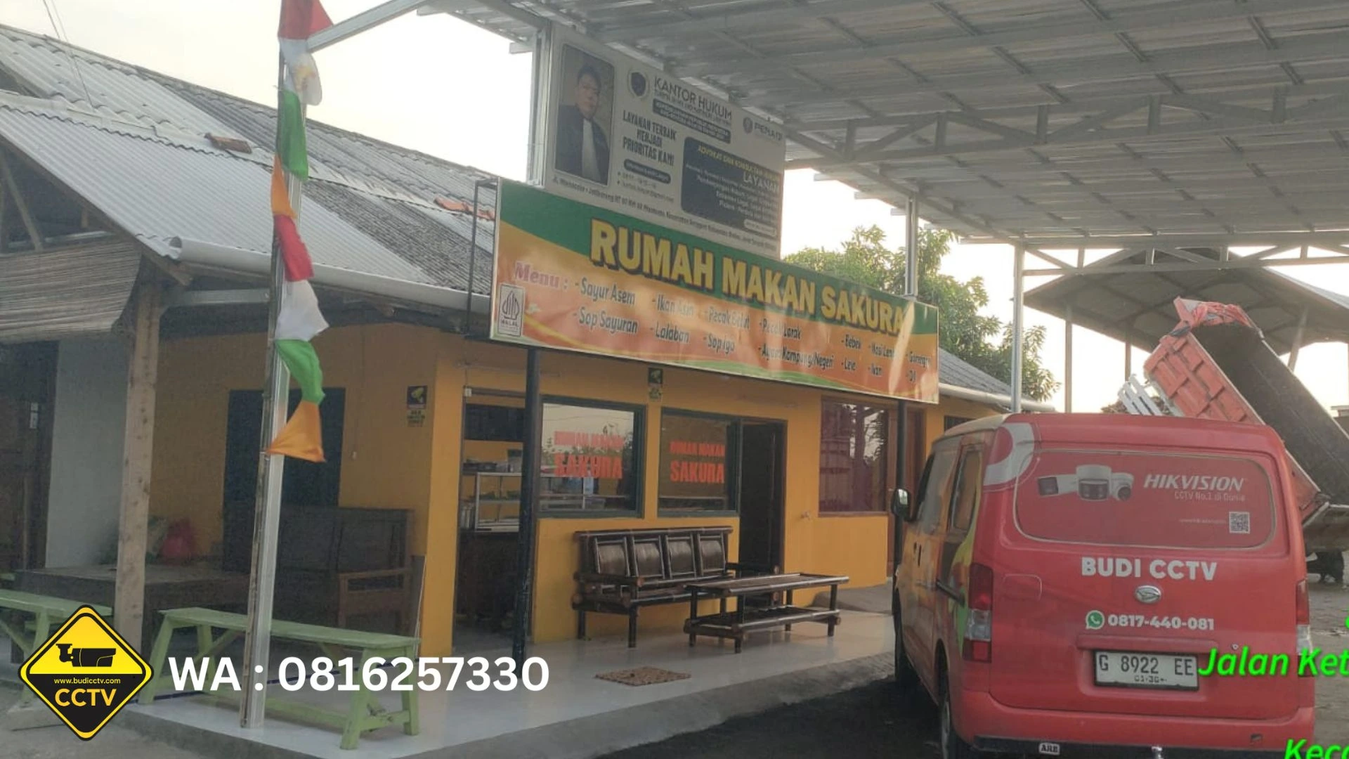 Rumah Makan di Kesambi Kini Lebih Aman dengan CCTV Hilook 4 Channel