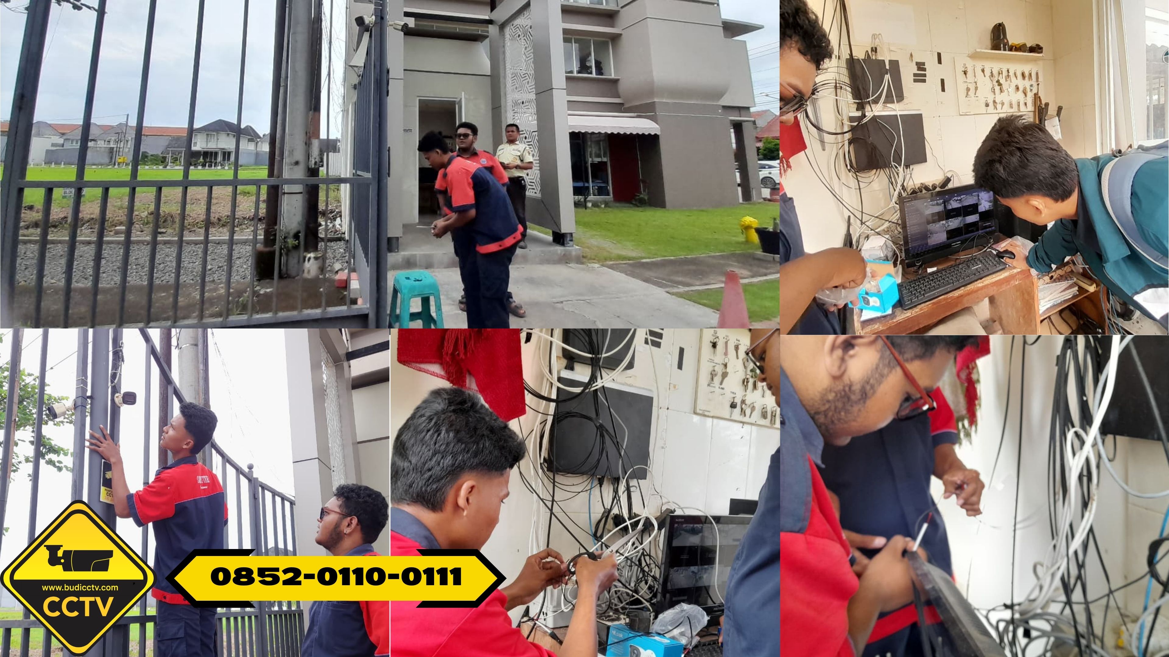 Pemasangan CCTV Hikvision 8 Channel Smart Hybrid Light 2MP di Rumah Tinggal Cirebon