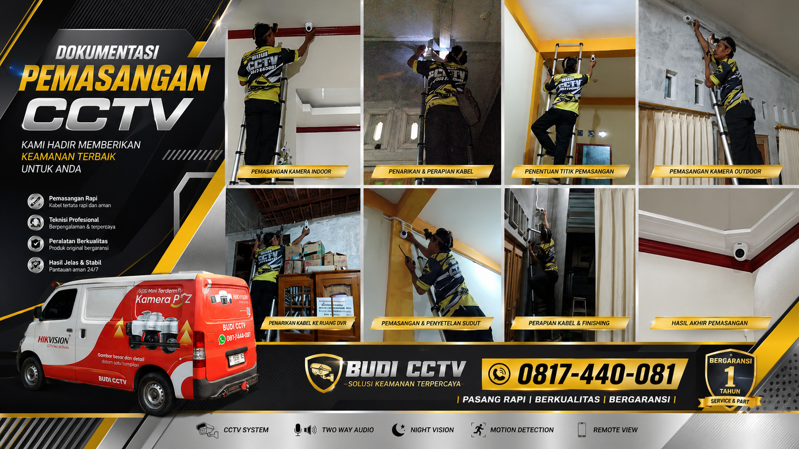 Pemasangan CCTV Hikvision di Cirebon