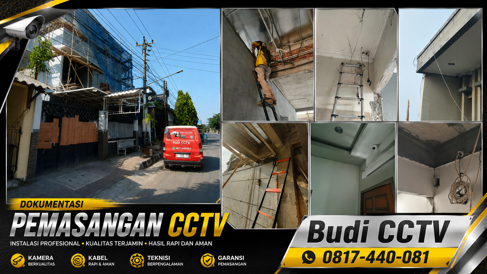 Pemasangan CCTV HiLook Cirebon, Produk Asli dan Resmi